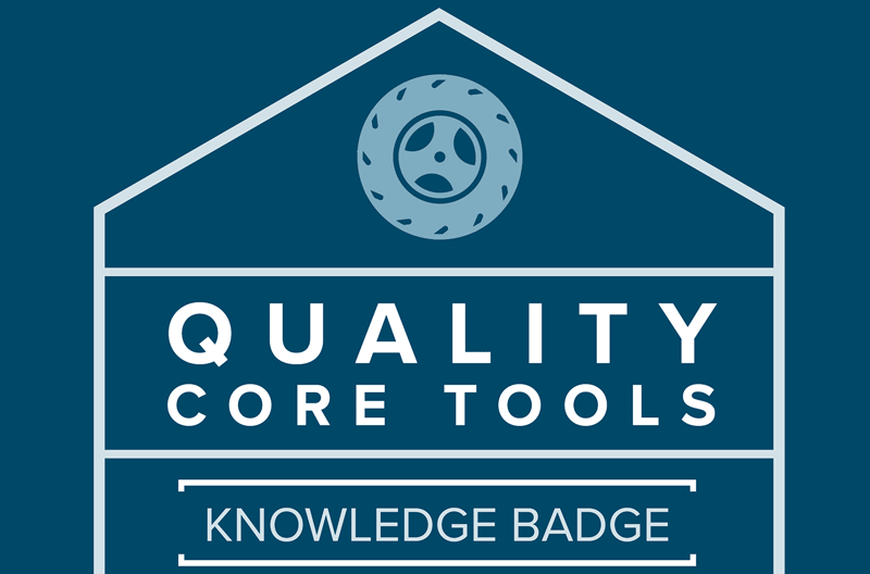 Quality Core Tools Knowledge Badge