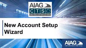 New Account Setup Wizard | CTS